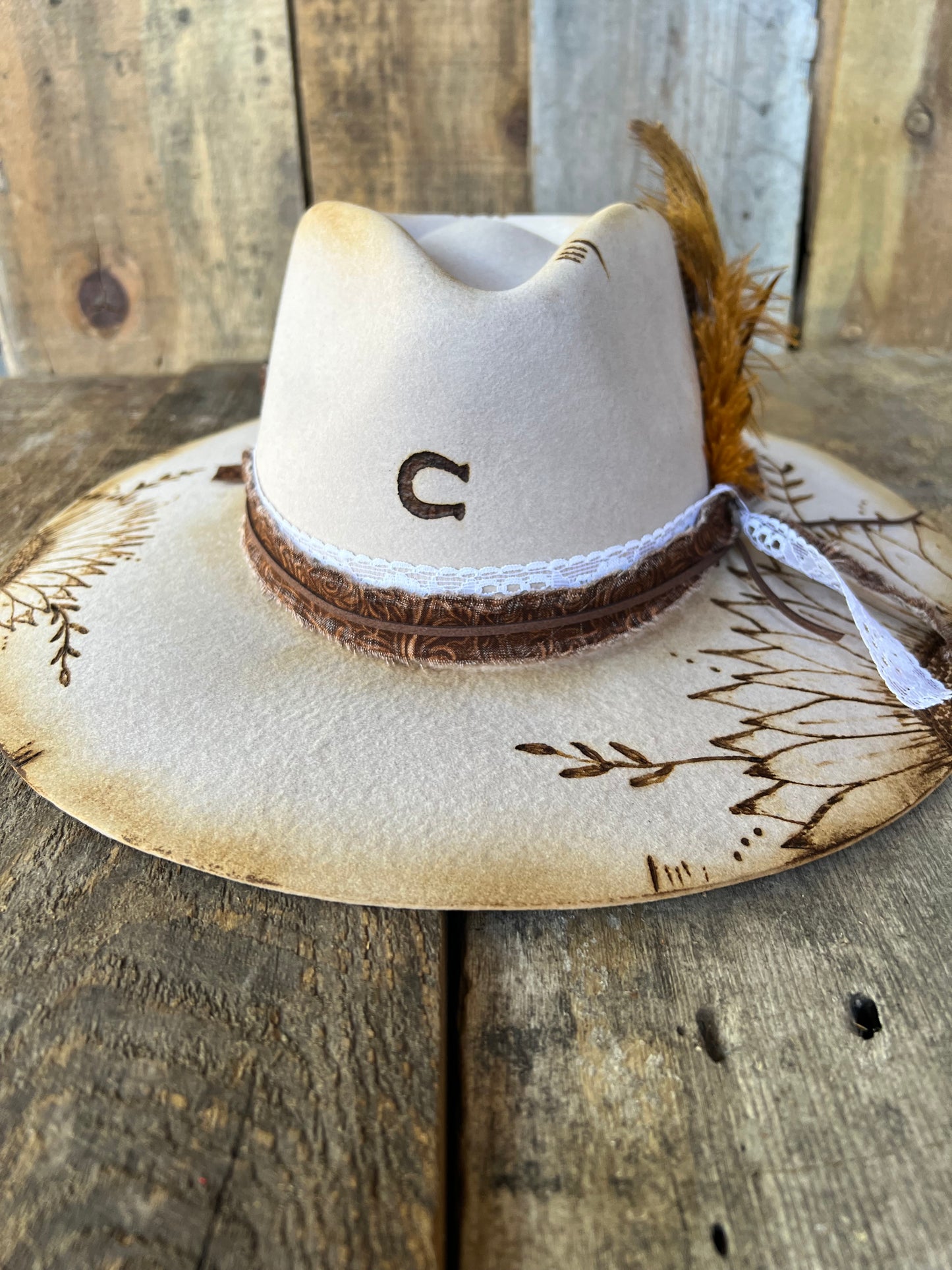 #114 - Rustic Cowgirl - Western Hat