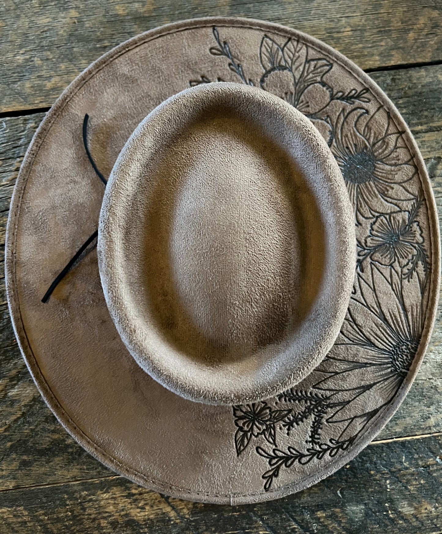 #156 - Wildflower Fun Western or Rancher Hat
